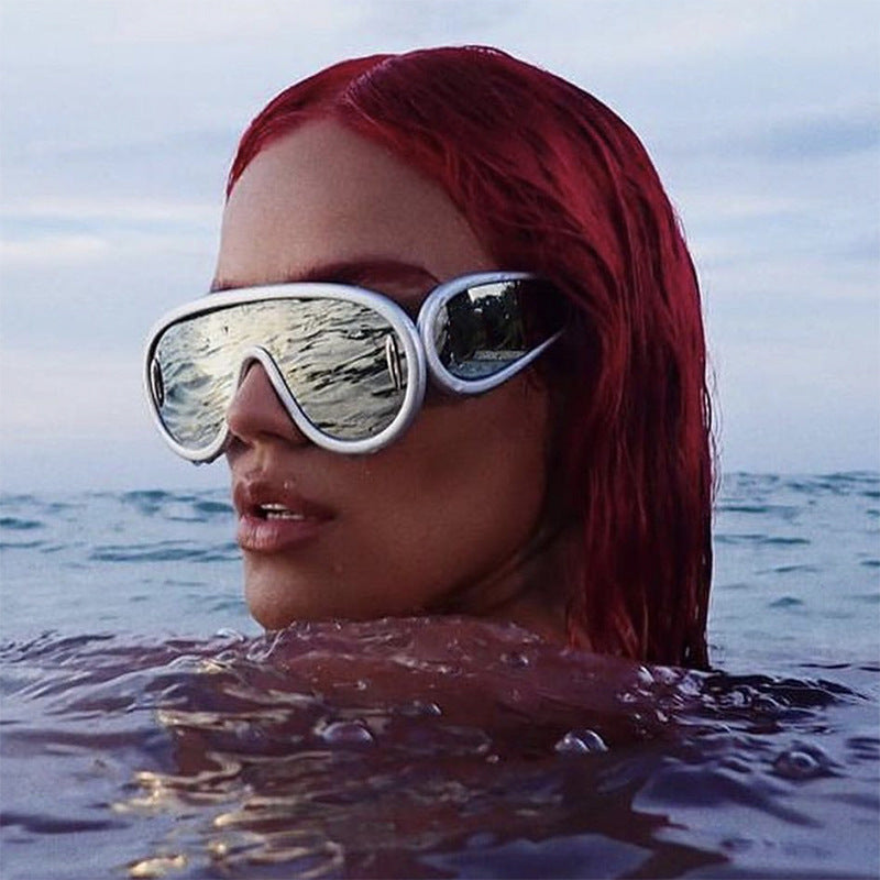 Women's fashionable sunglasses with removable lenses Kalsten
