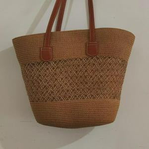Oversized Beach Bag Made of Woven Material Kalsten