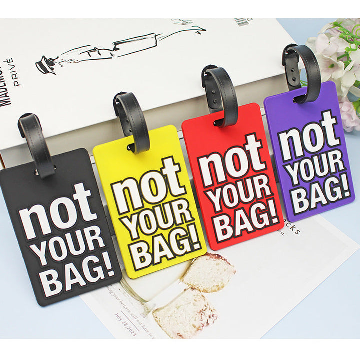 Unisex Luggage Tag with Humorous Design Kalsten