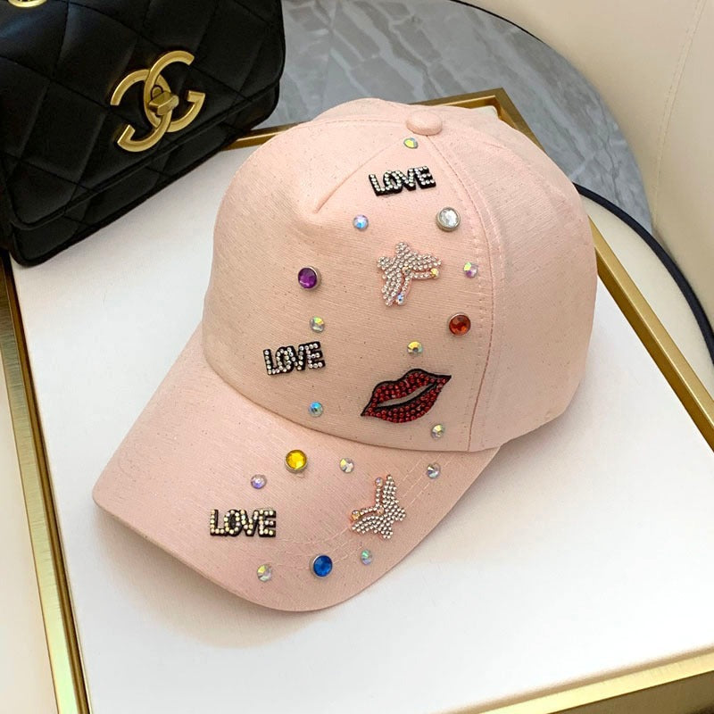 Women's Embellished Graphic Baseball Cap Kalsten