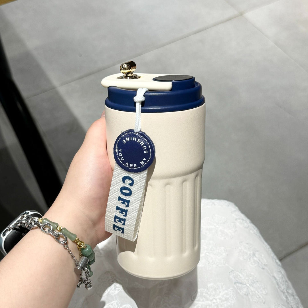 Ladies insulated cup with practical carrying strap Kalsten