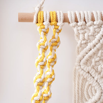 Decorative Macramé Swing Shelf Acalora