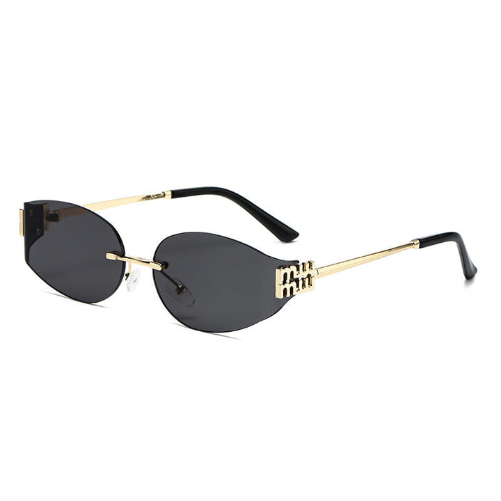 Women's sporty aviator sunglasses with protective UV filter and flexible frame Kalsten