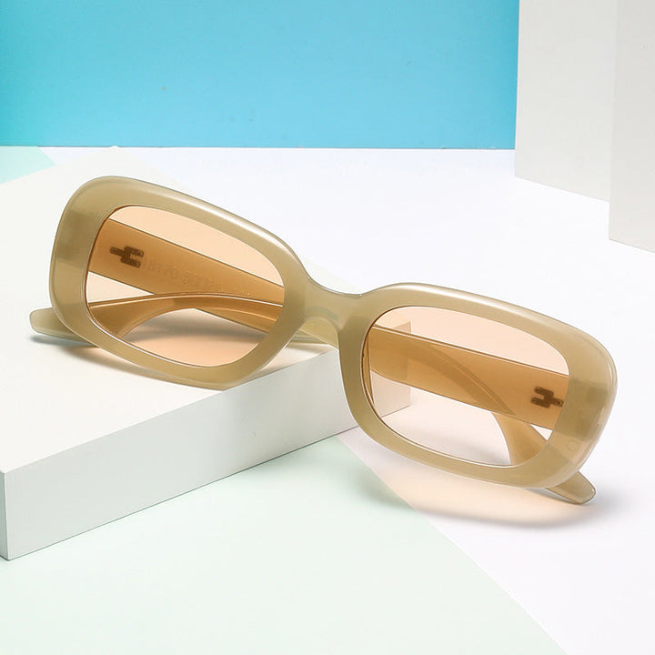 Women's fashionable square sunglasses with wide frame and UV protection Kalsten
