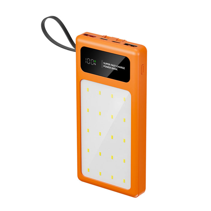 Wearable power bank with super fast charging function and digital charge level display Kalsten