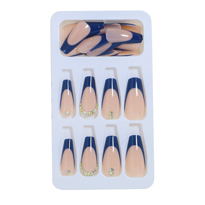 Premium French Tip Press-On Nail Set Kalsten