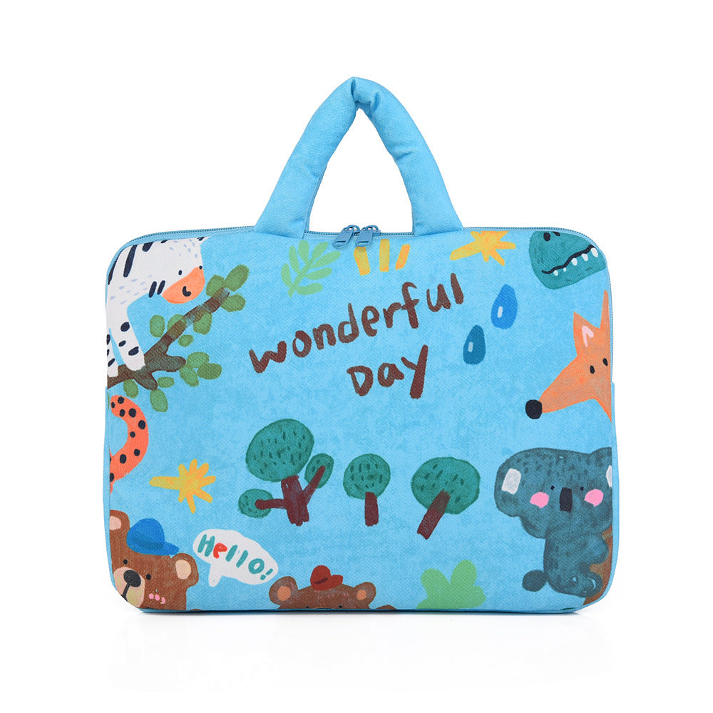 Stylish laptop cover with cute dog design Kalsten