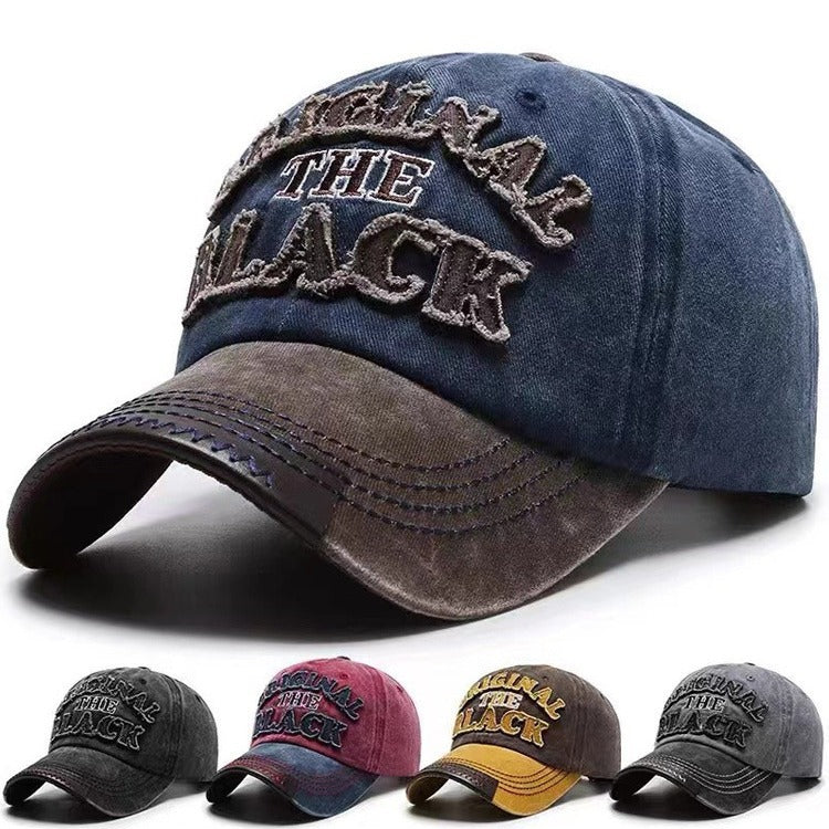 Men's Vintage-Inspired Distressed Cap Kalsten