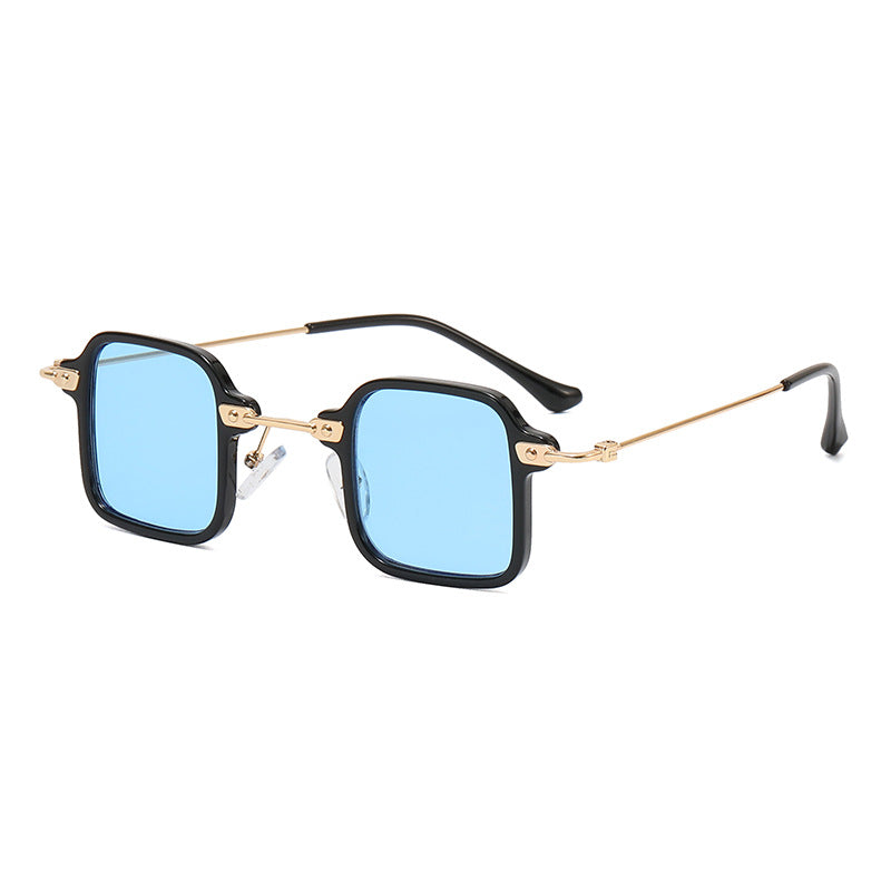 Ladies square fashion sunglasses with stylish metal frame Kalsten