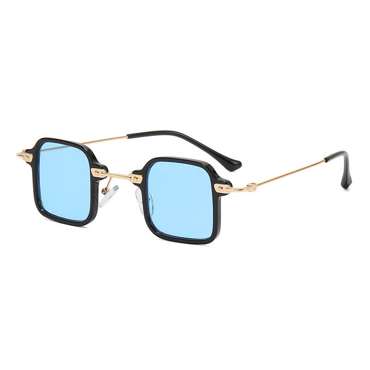Ladies square fashion sunglasses with stylish metal frame Kalsten