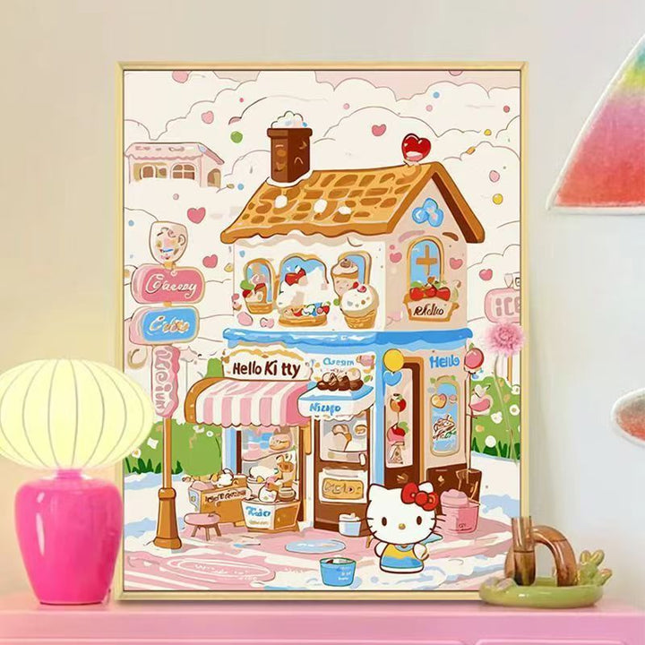Cute Bakery-Themed Wall Art Print Kalsten