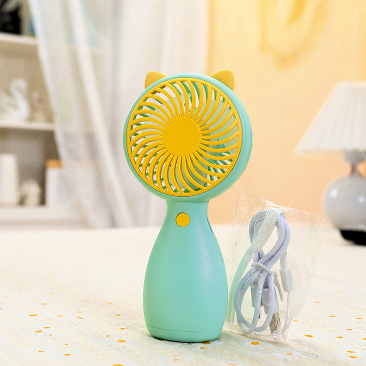 Ladies portable handheld fan with USB charging function Kalsten