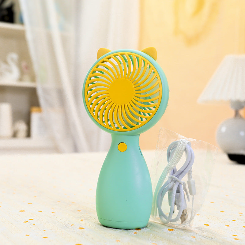 Women's Portable Hand Fan with Rotatable Blades Kalsten