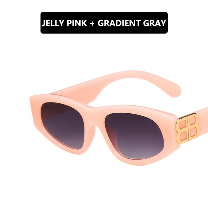 Women's fashionable cat-eye sunglasses with luxurious accents Kalsten