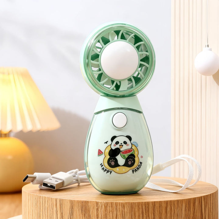 Ladies Portable Hand Fan with Playful Design Kalsten