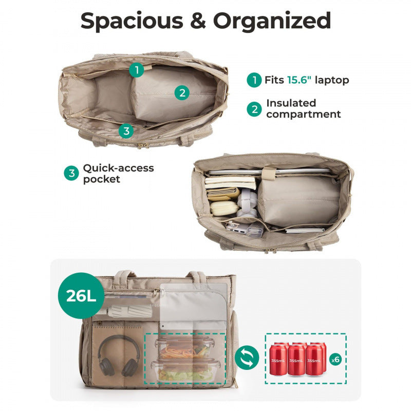 Multifunctional cooler bag with organizer pockets Kalsten