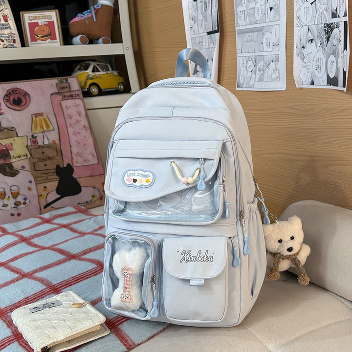 Functional Multi-Pocket School Backpack