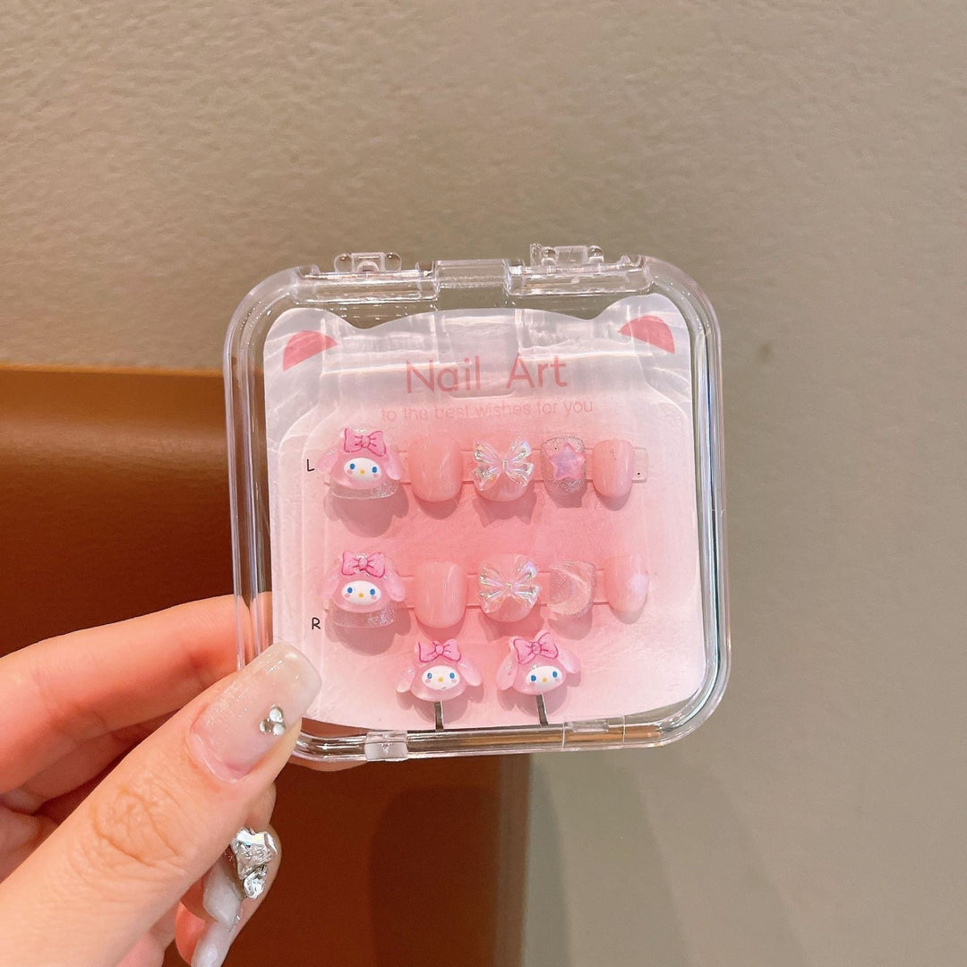 Artificial nails with sweet character design Kalsten