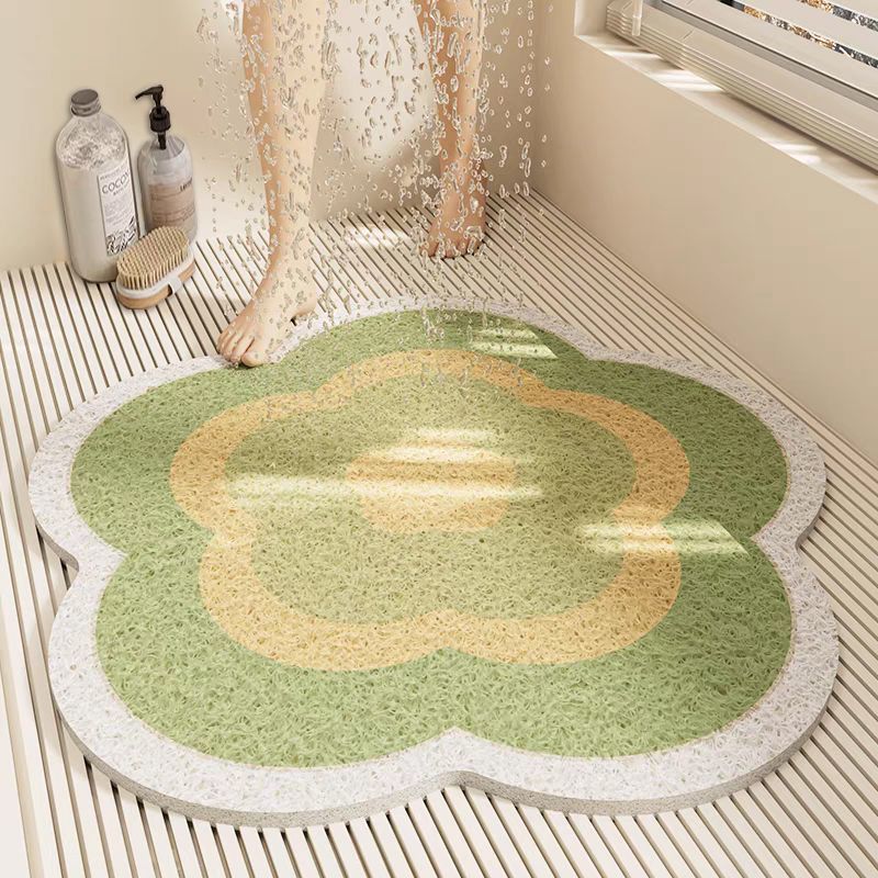 Floral Shaped Bath Mat Kalsten