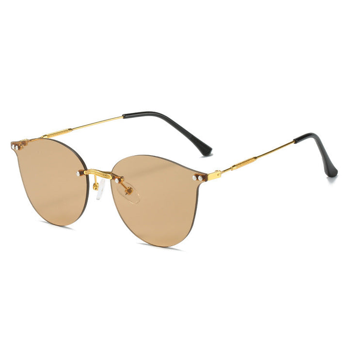 Women's fashionable sunglasses with innovative metal frame and flexible nose pads Kalsten