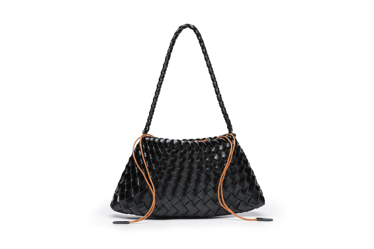 Textured Woven Slouchy Shoulder Bag Acalora