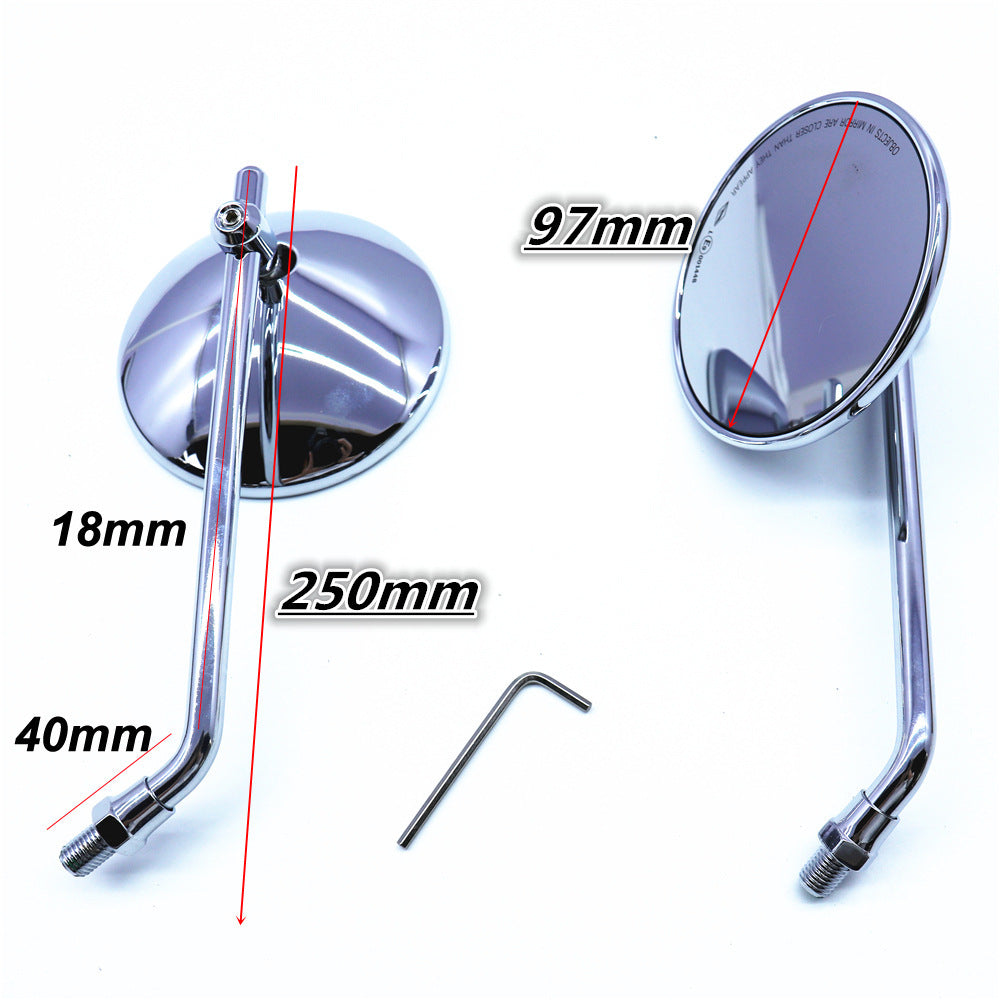 Motorcycle rearview mirror with adjustable design Kalsten