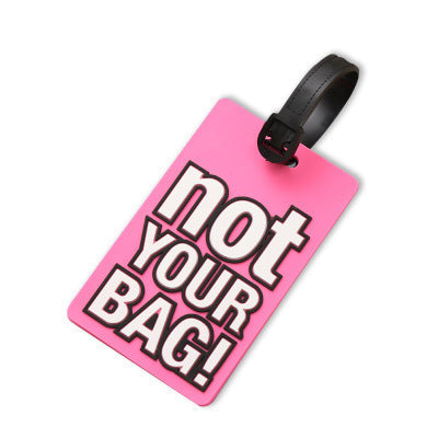 Unisex Luggage Tag with Custom Message Kalsten