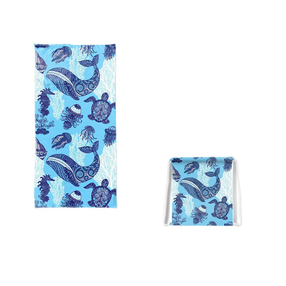 Beach towel with exclusive sea turtle motif Kalsten