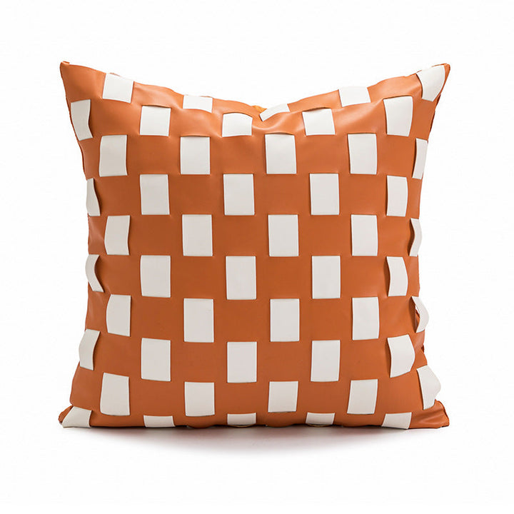 Ladies pillow with structured cover Kalsten