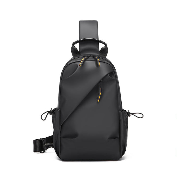 Sling backpack with flexible compartment layout and water-repellent material Kalsten