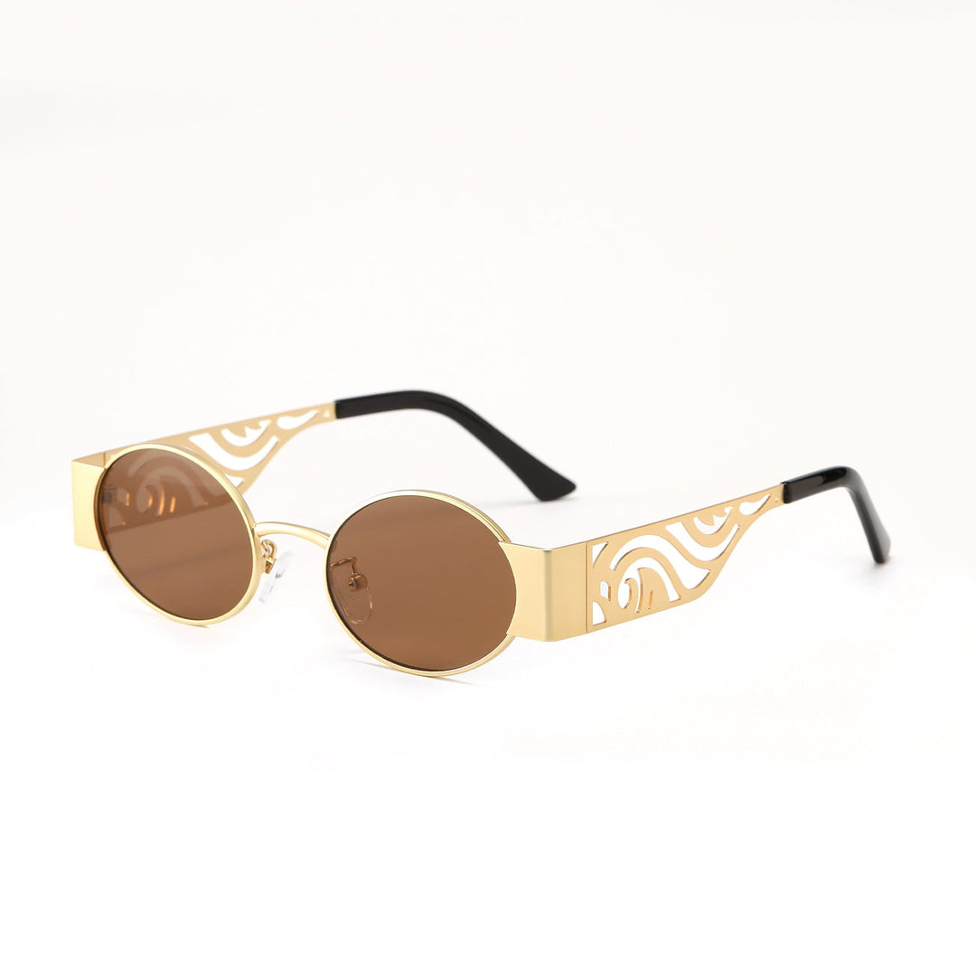 Women's fashionable round sunglasses with extraordinary design Kalsten