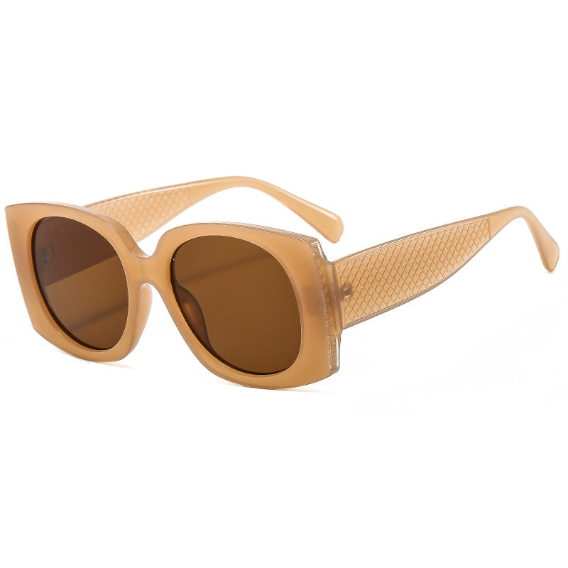 Women's fashionable oversized sunglasses with textured frame Kalsten