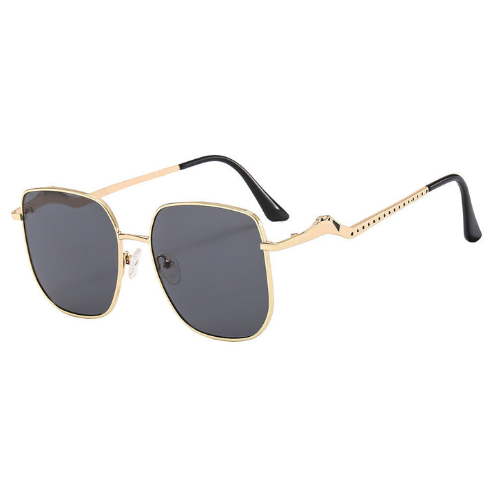 Women’s square designer sunglasses with decorative accents Kalsten