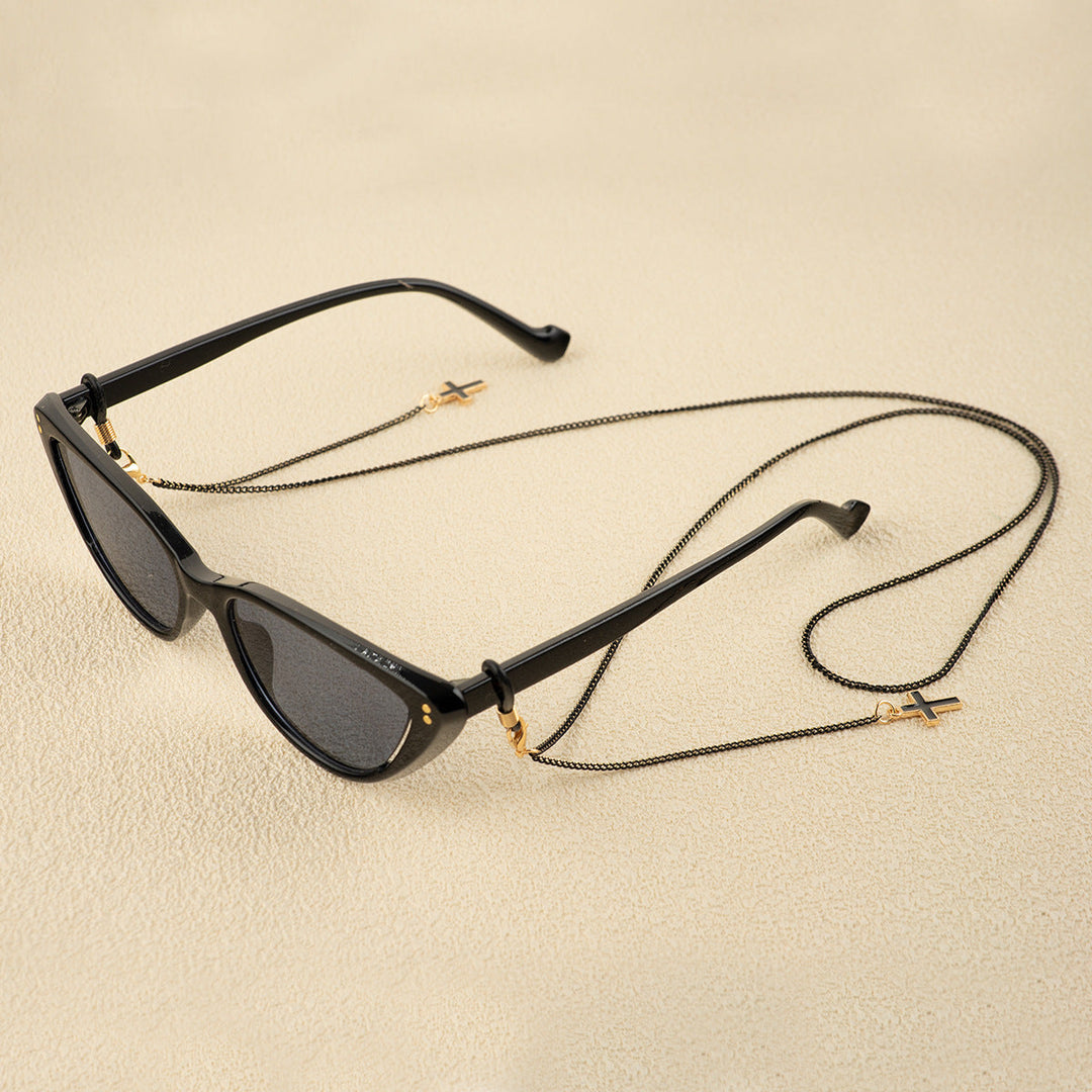 Stylish Beaded Cross Pendant Eyewear Chain Kalsten