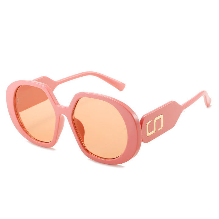 Women oversized sunglasses with distinctive frame and UV protection Kalsten