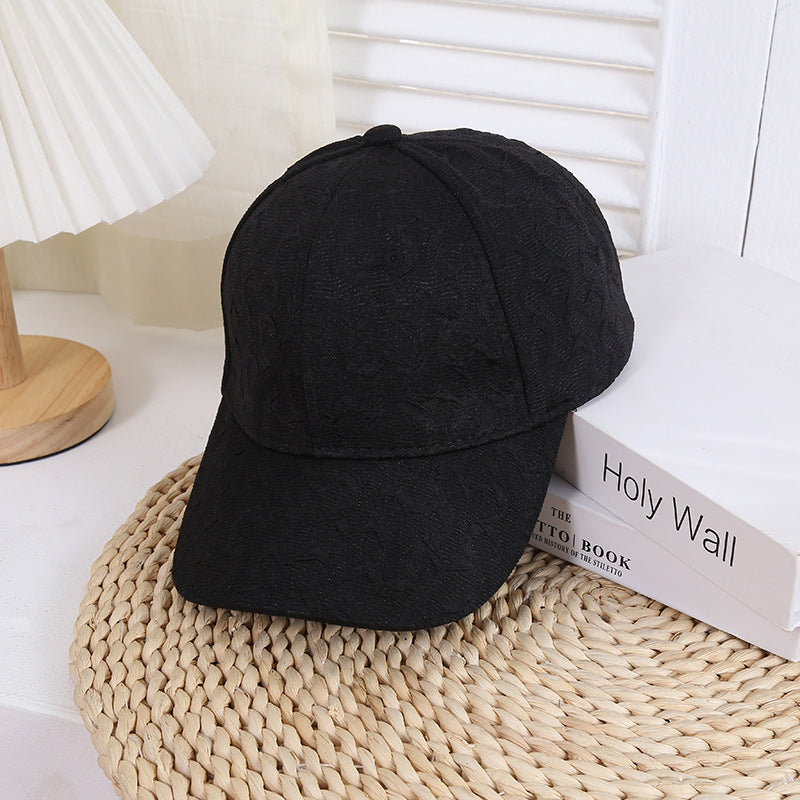 Women's Textured Fashion Baseball Cap Kalsten