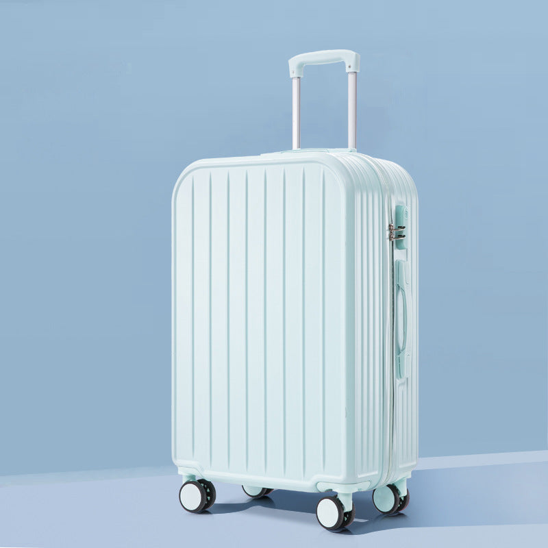 Unisex Stylish Ridged Hard-Shell Suitcase Kalsten