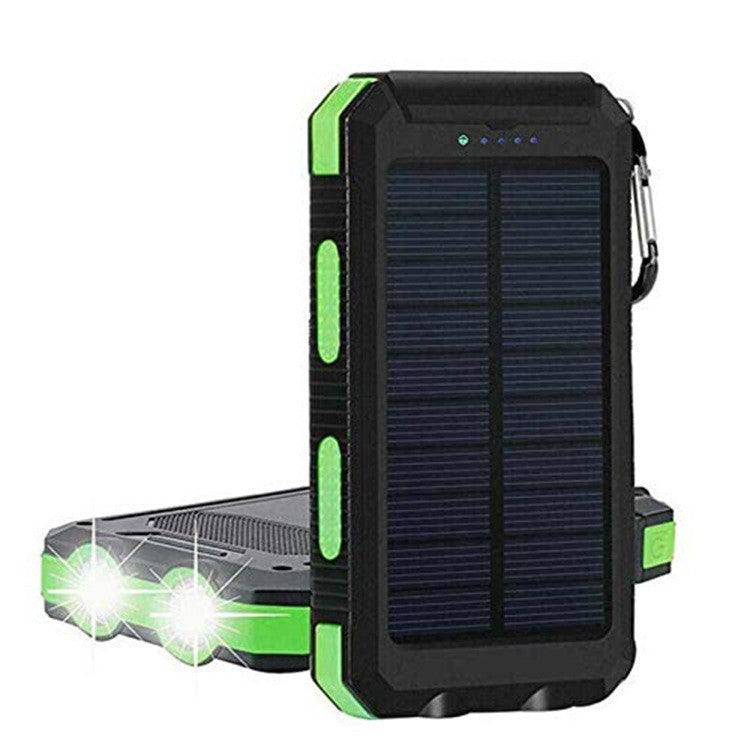 Solar-powered power bank with robust case and integrated LED lighting Kalsten