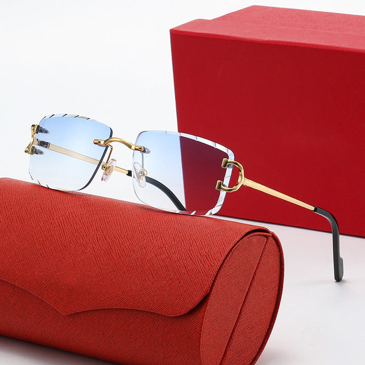 Ladies elegant half-frame corrective glasses Kalsten