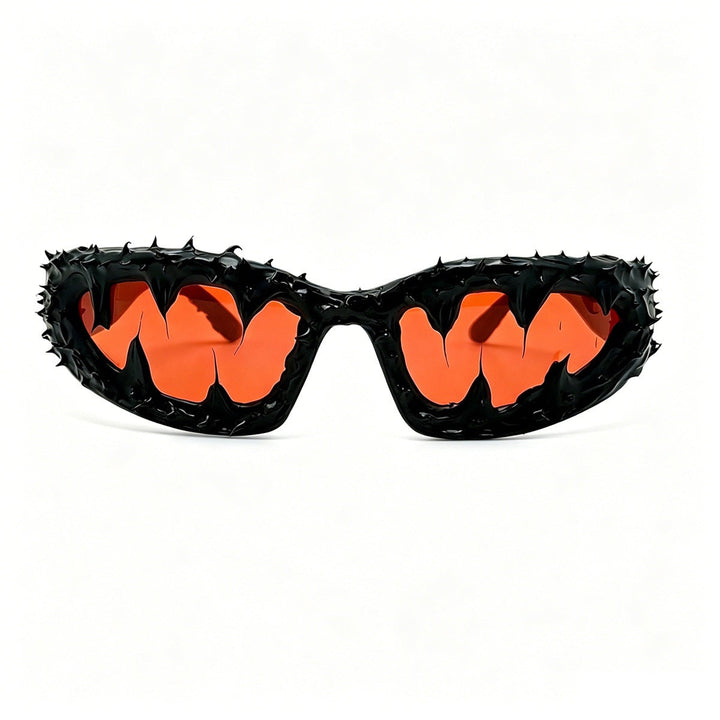 Ladies creative fashion sunglasses with unique spikes and skull design Kalsten