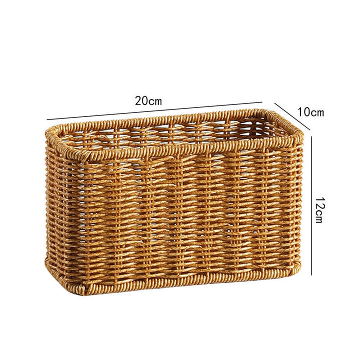 Handcrafted Wicker Storage Tray Kalsten