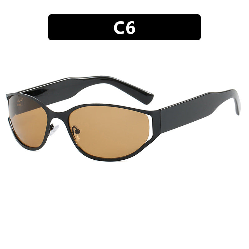 Women's modern sunglasses with elegant contours and protective UV filter Kalsten