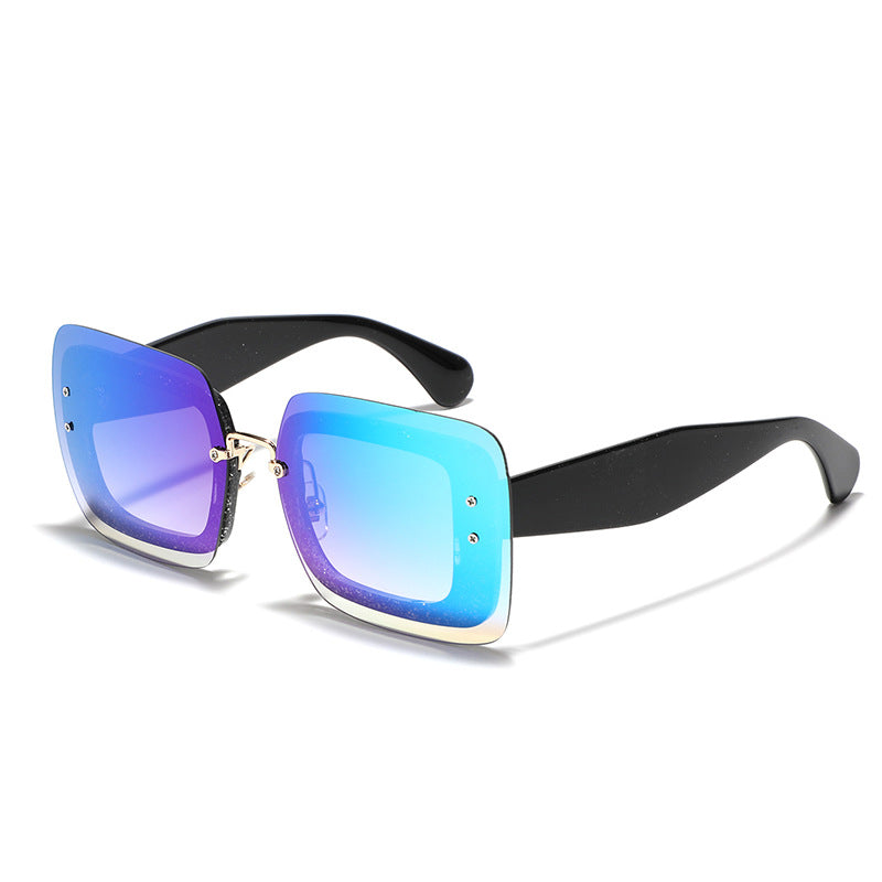 Women's square sunglasses with innovative frame Kalsten