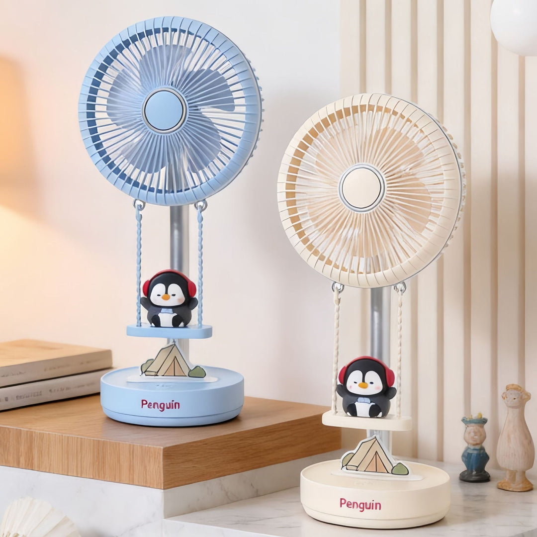 Women's Portable USB Desk Fan with Cute Design Kalsten