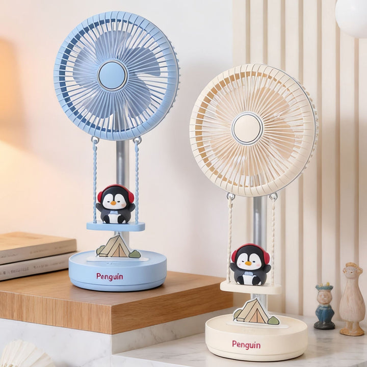 Women's Portable USB Desk Fan with Cute Design Kalsten