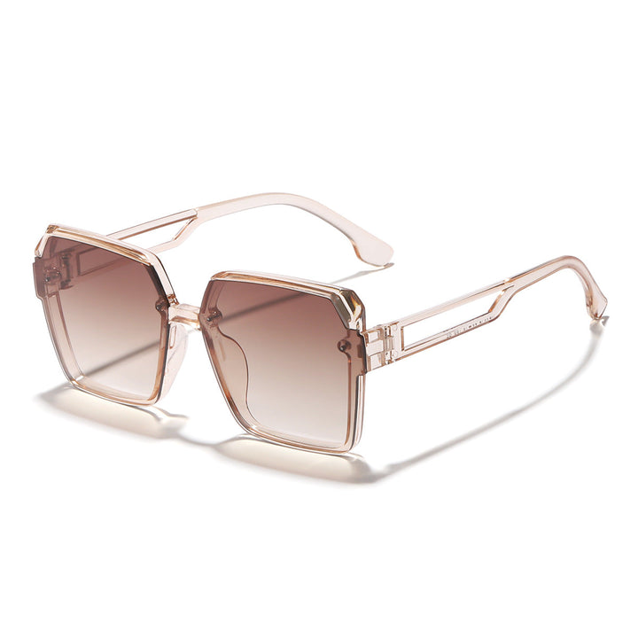 Women's oversized sunglasses with trendy, transparent design Kalsten