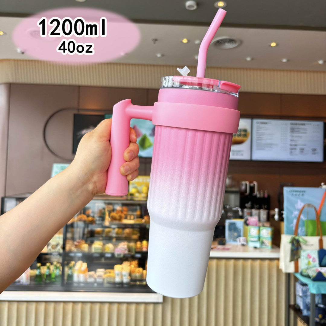 Ladies multifunctional drink bottle with practical carrying handle Kalsten