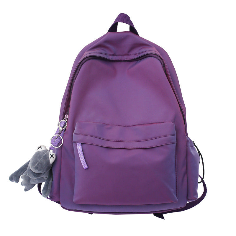 Casual Plush Charm School Backpack Kalsten
