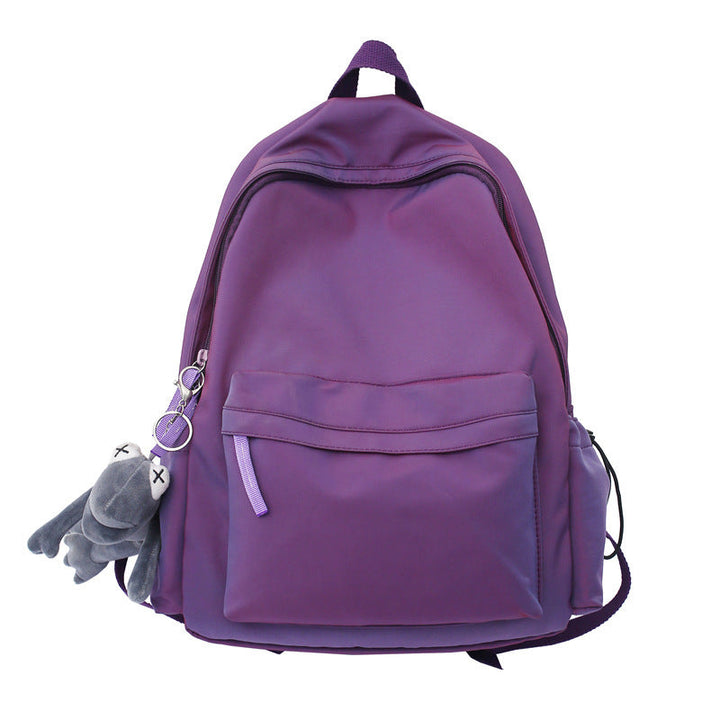 Casual Plush Charm School Backpack Kalsten