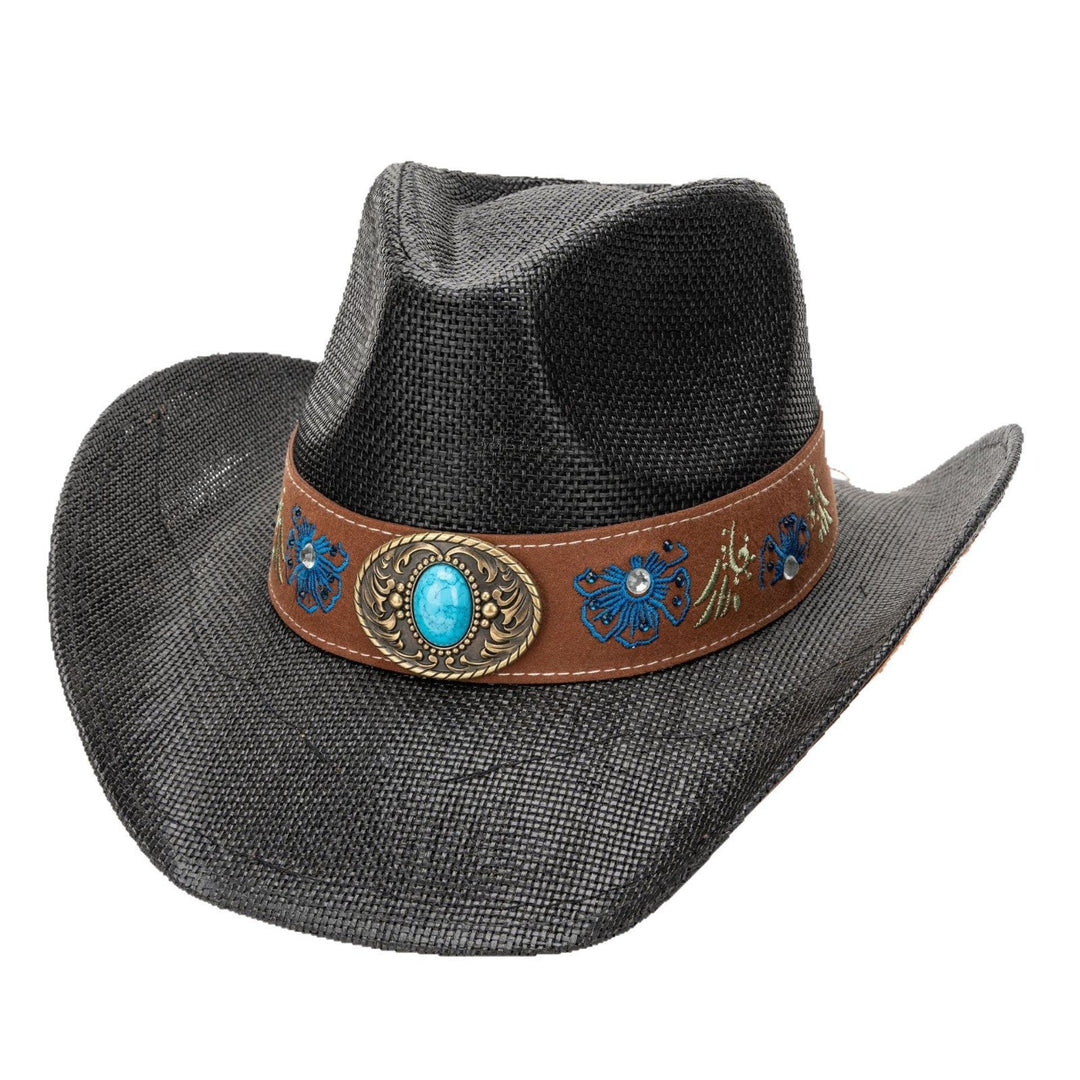 Straw Short Brim Cowboy Hat – Western Style | Kalsten